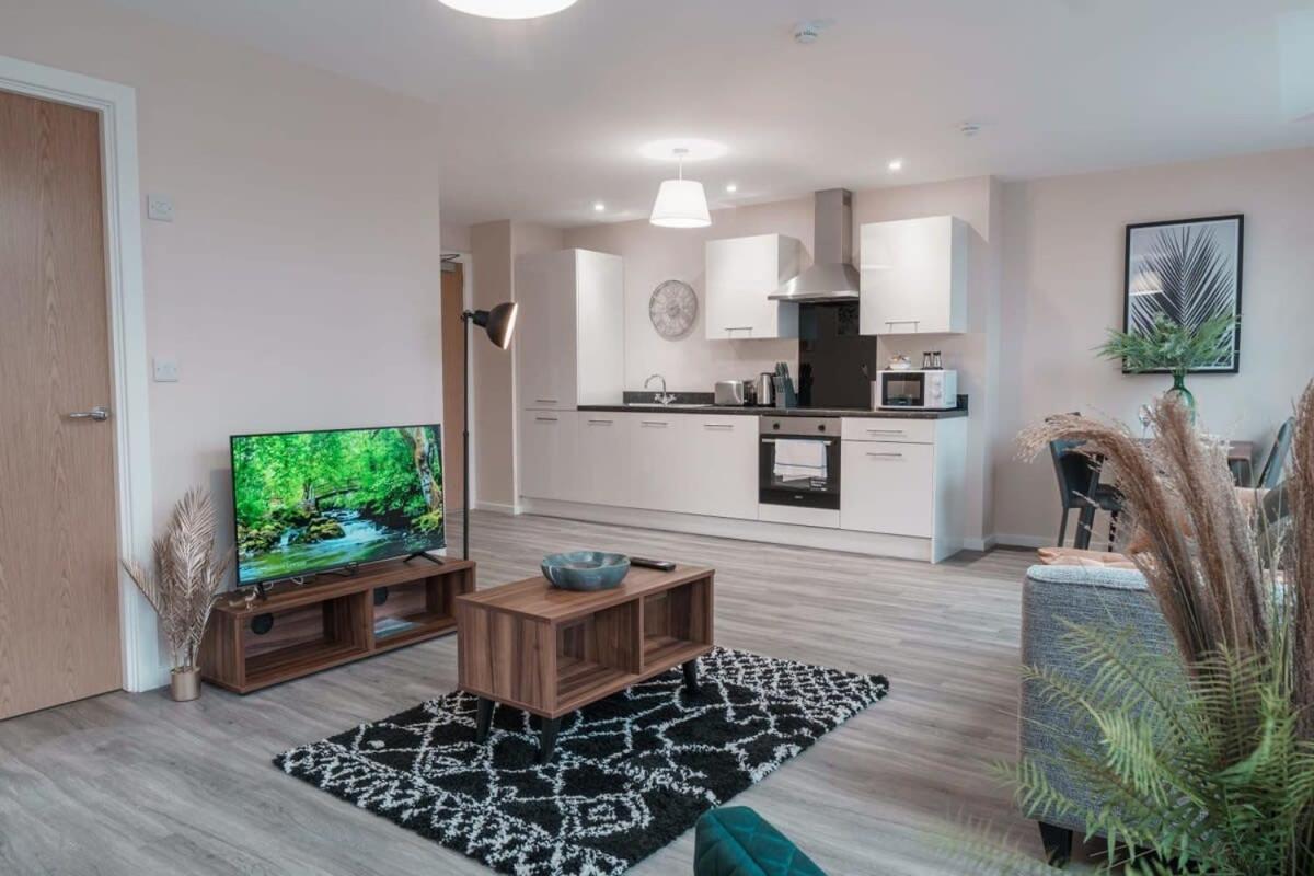 Contemporary 2 Bed Manchester Apartment - Sleeps 4 Exteriér fotografie