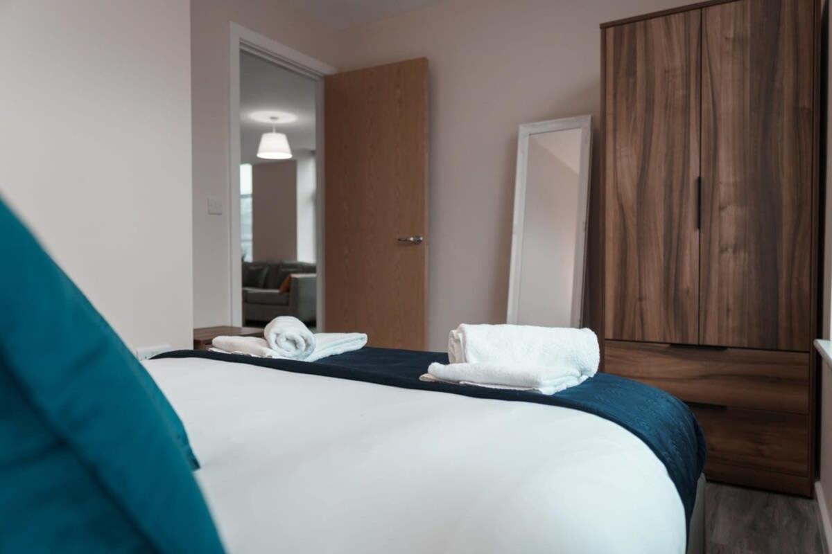 Contemporary 2 Bed Manchester Apartment - Sleeps 4 Exteriér fotografie