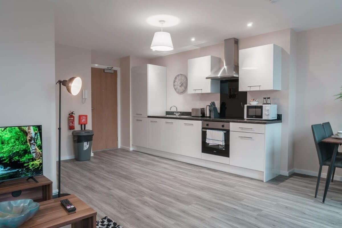 Contemporary 2 Bed Manchester Apartment - Sleeps 4 Exteriér fotografie