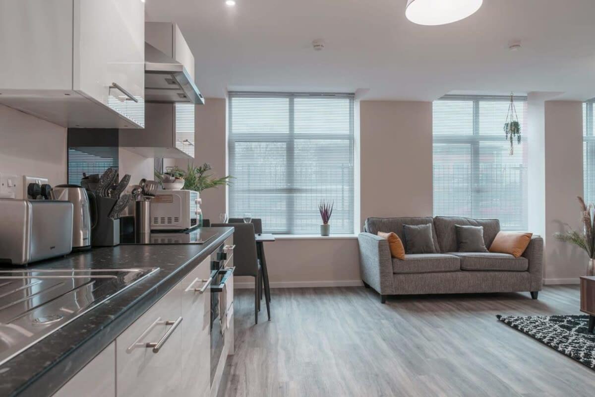 Contemporary 2 Bed Manchester Apartment - Sleeps 4 Exteriér fotografie