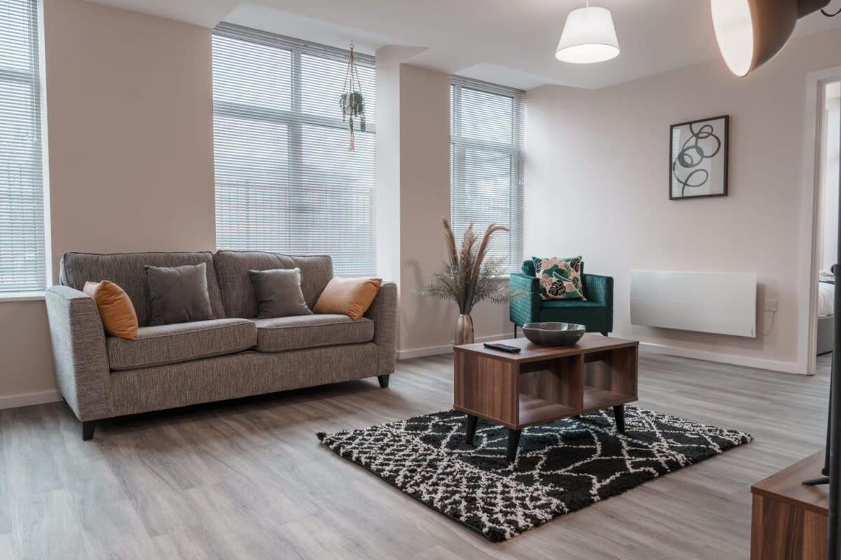 Contemporary 2 Bed Manchester Apartment - Sleeps 4 Exteriér fotografie
