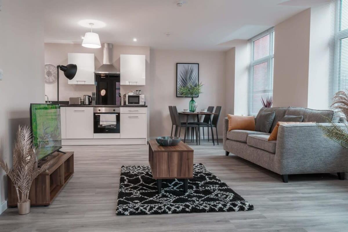 Contemporary 2 Bed Manchester Apartment - Sleeps 4 Exteriér fotografie